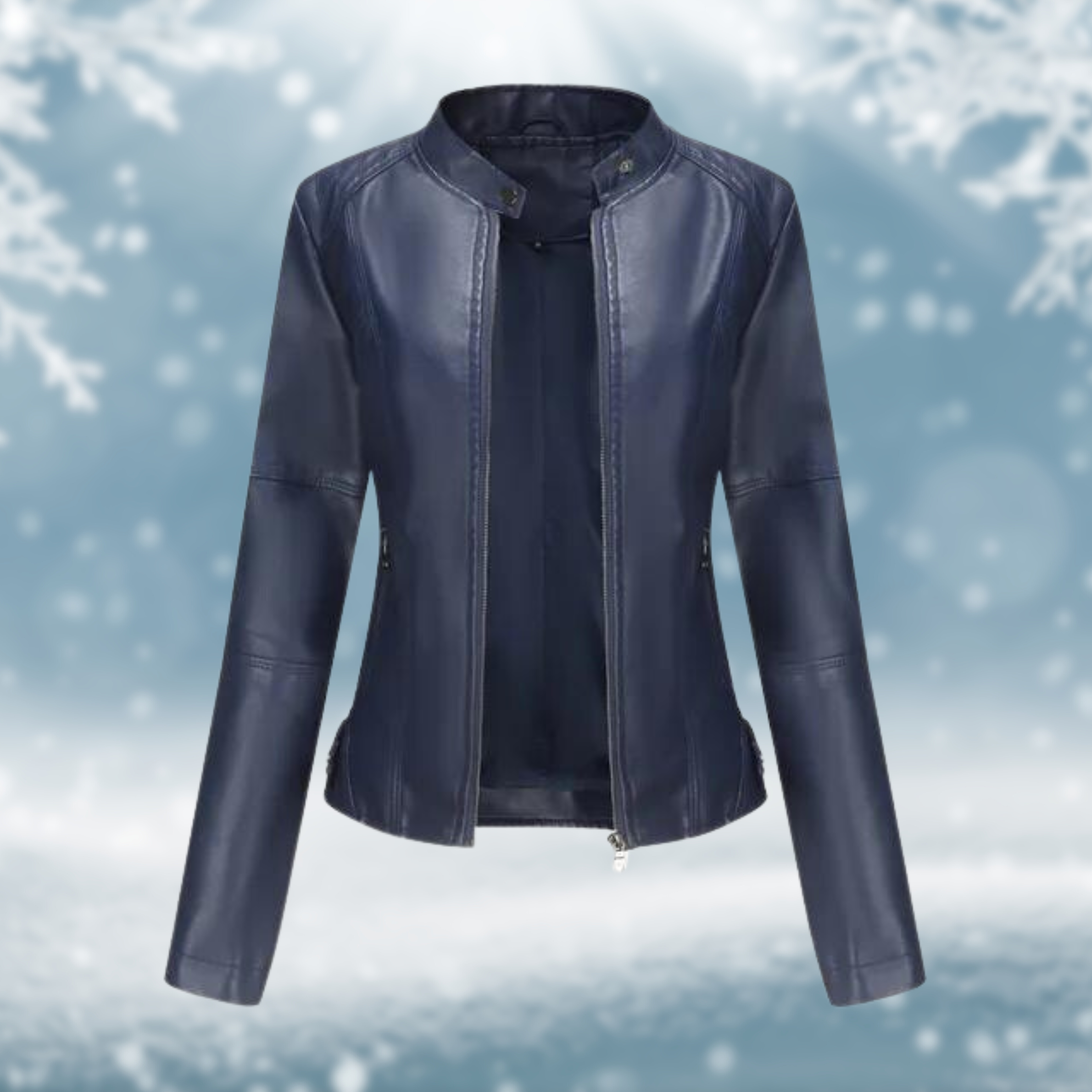 Vegan leather jacket