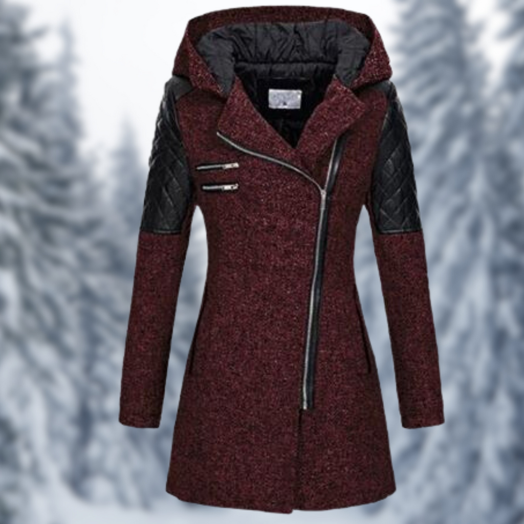 Valenzora | Women's Coat with Zipper
