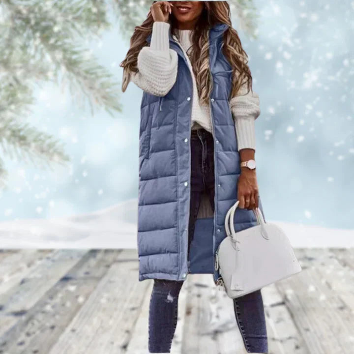 Long vest coat