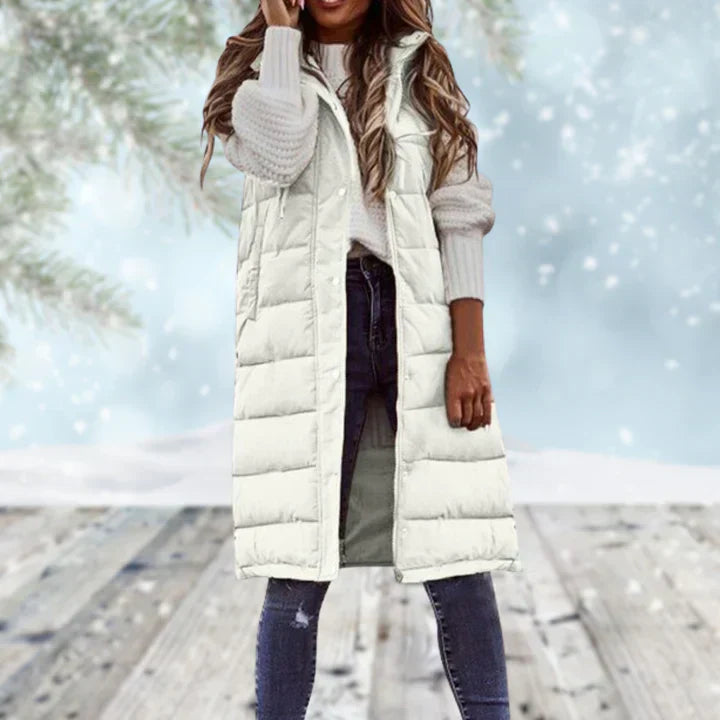Long vest coat