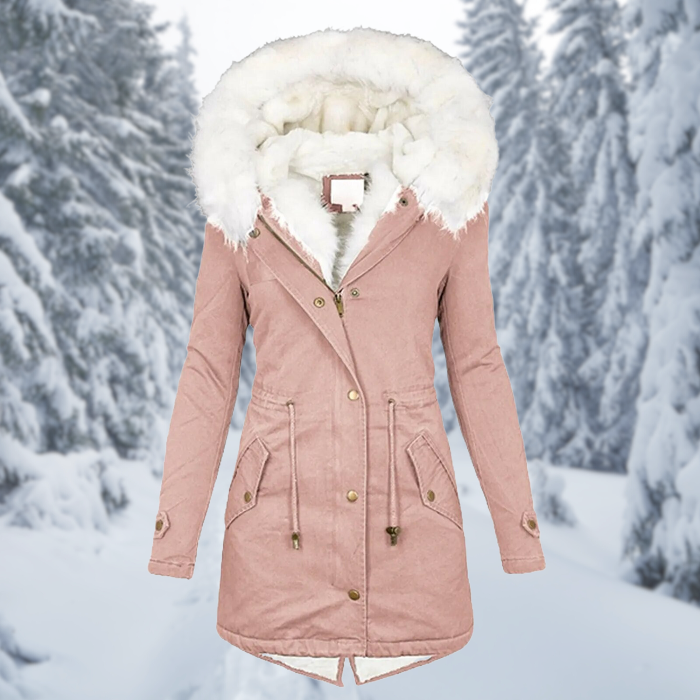 Valenzora | Warm Women's Mid-Length Winter Jacket