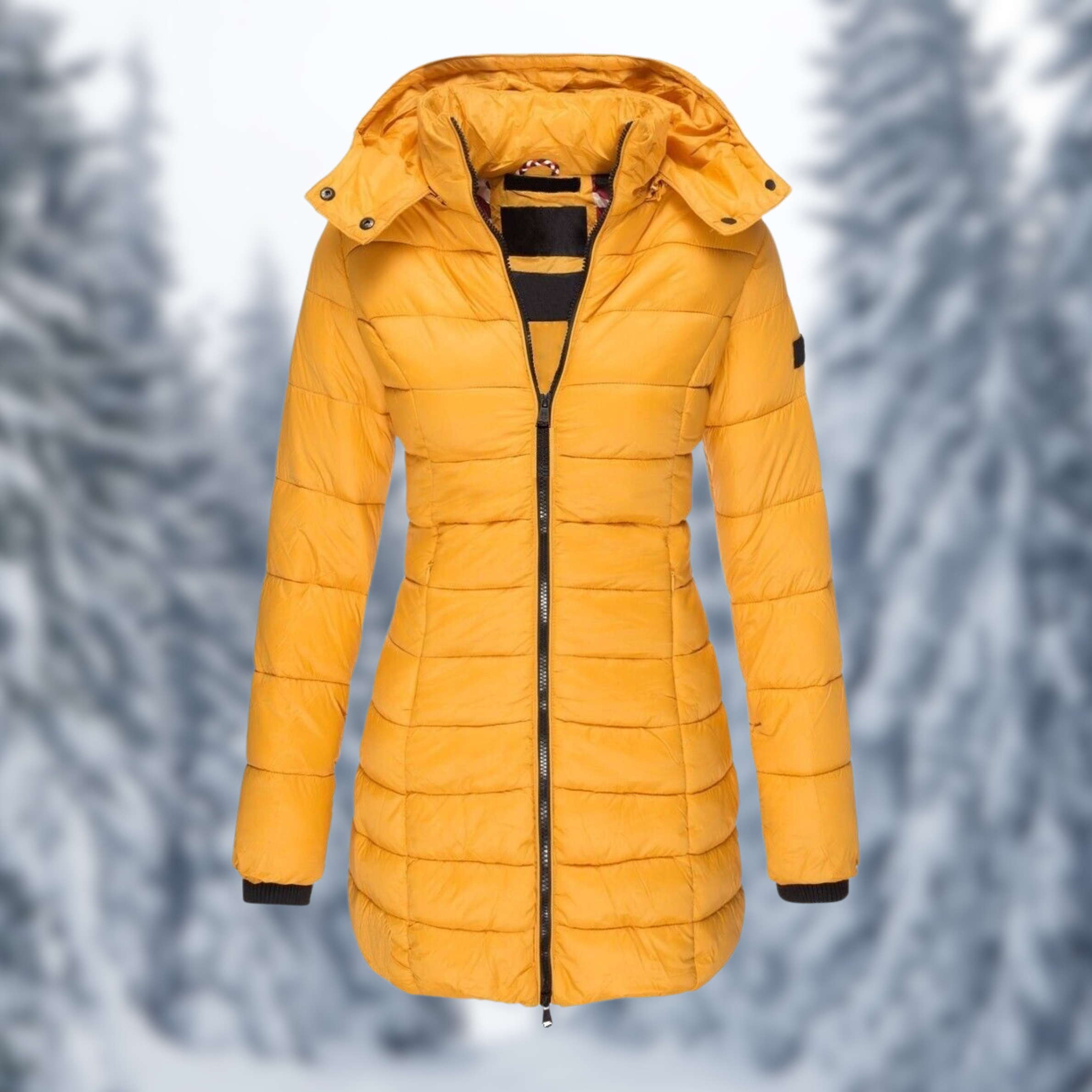 Valenzora - Women's winter coat with detachable hood