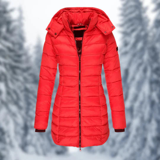 Valenzora - Women's winter coat with detachable hood