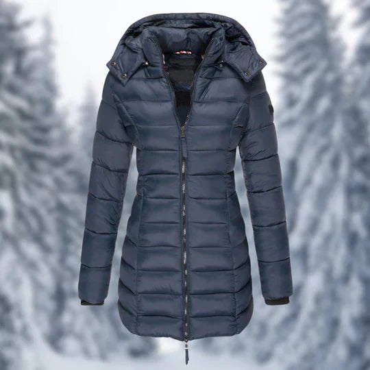 Valenzora - Women's winter coat with detachable hood