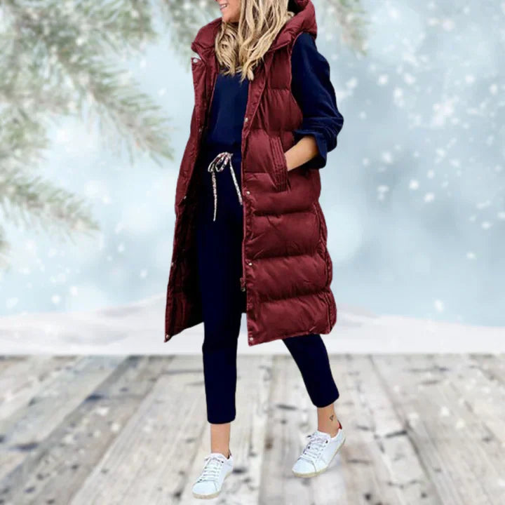 Long vest coat