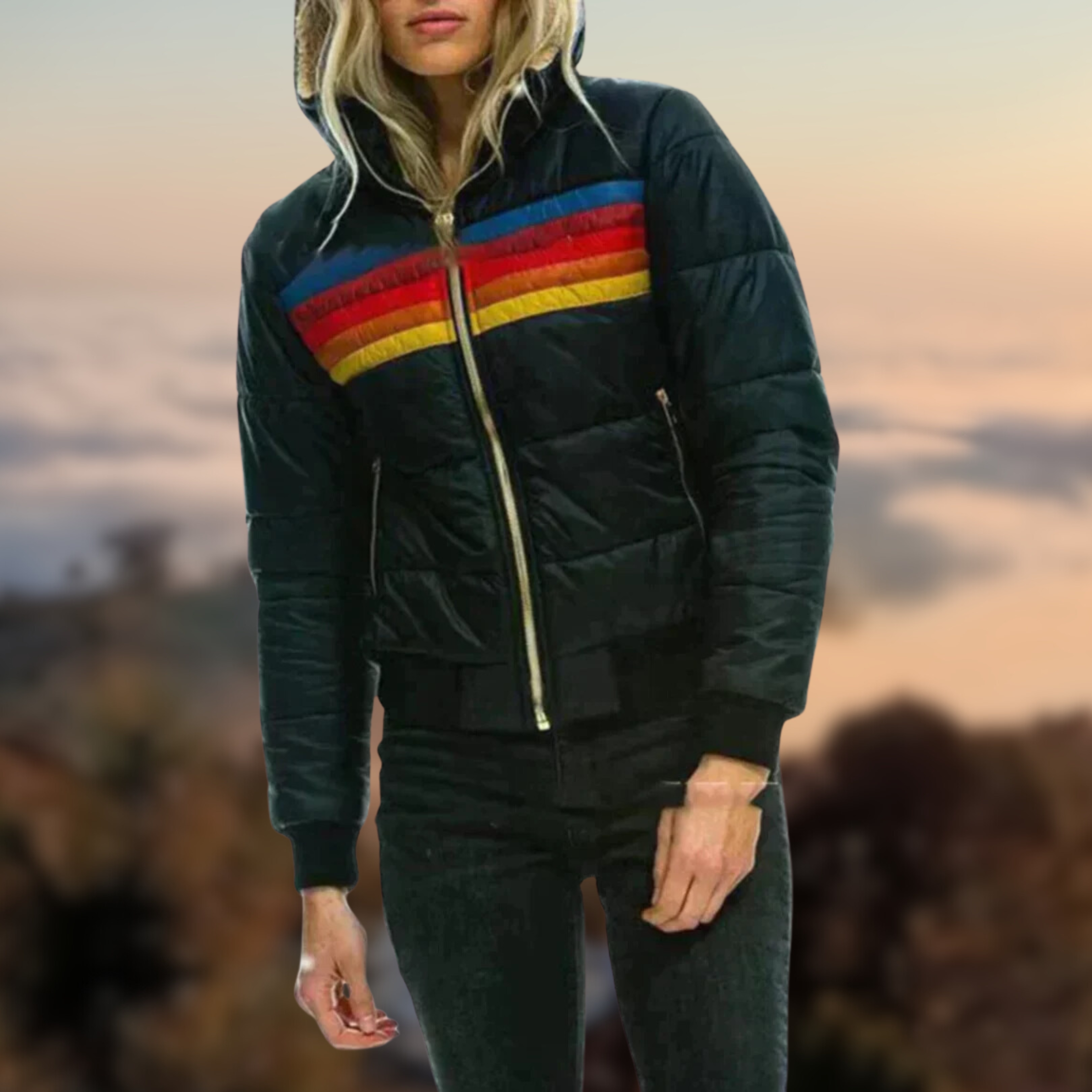 Plush jacket for women