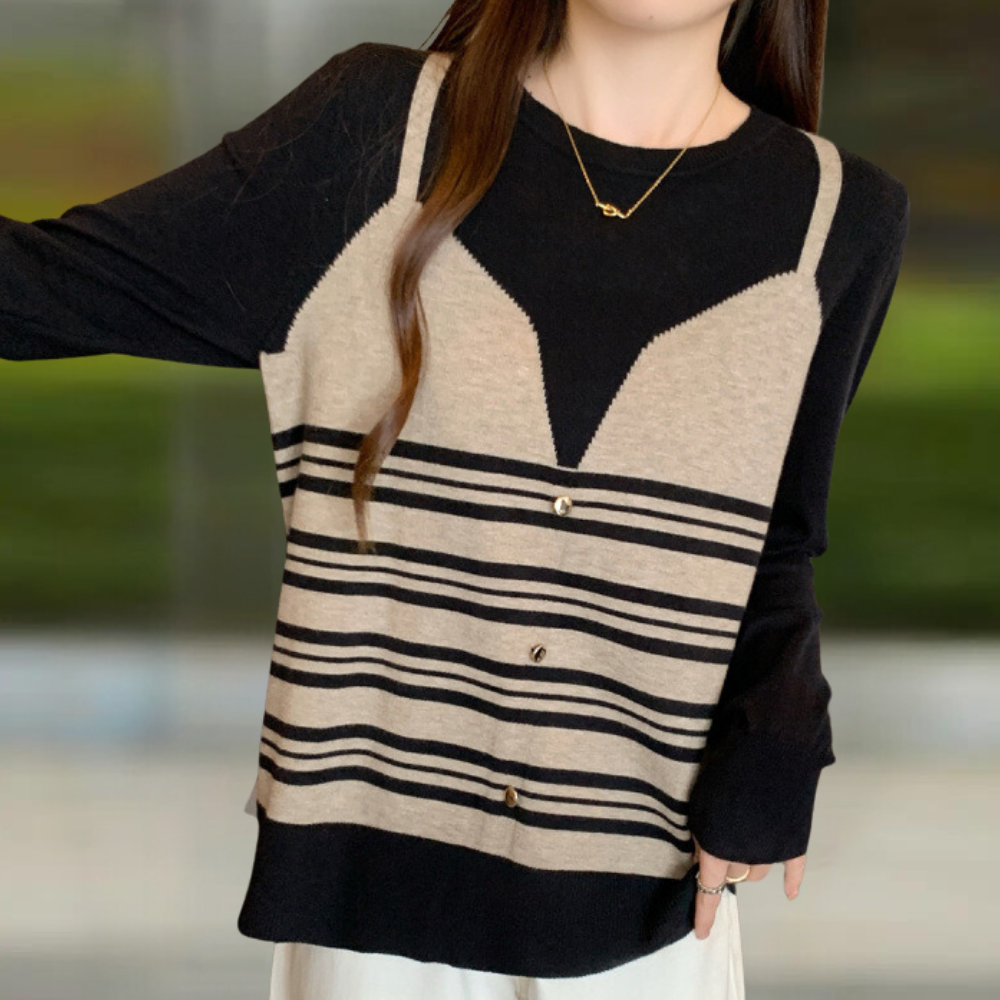 Valenzora | Fashionable knit sweater for women