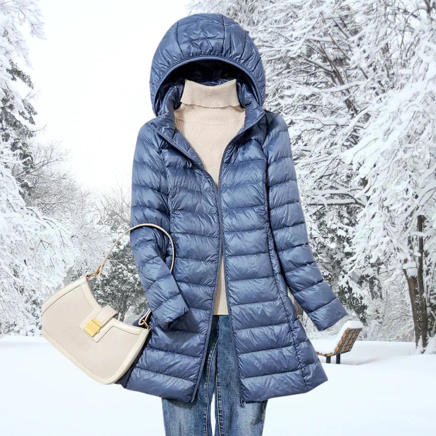 Valenzora | Ultralight down jacket for autumn