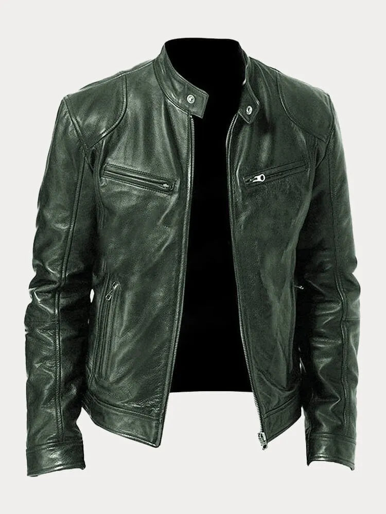 Valenzora | Casual leather jacket