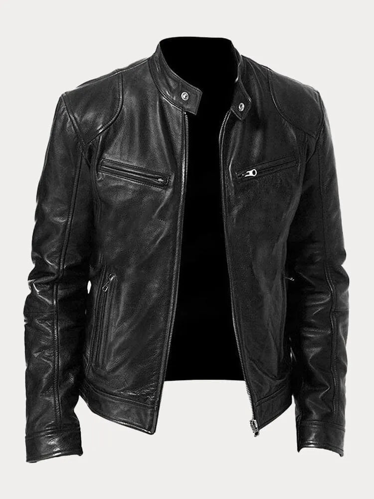 Valenzora | Casual leather jacket