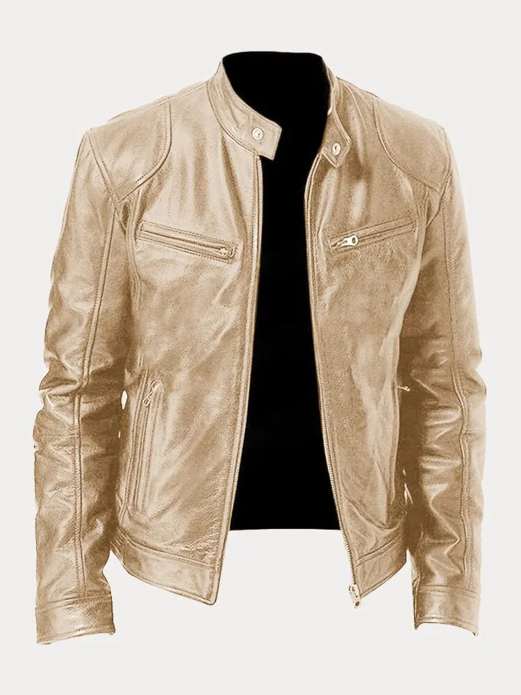 Valenzora | Casual leather jacket: Timeless style and comfort