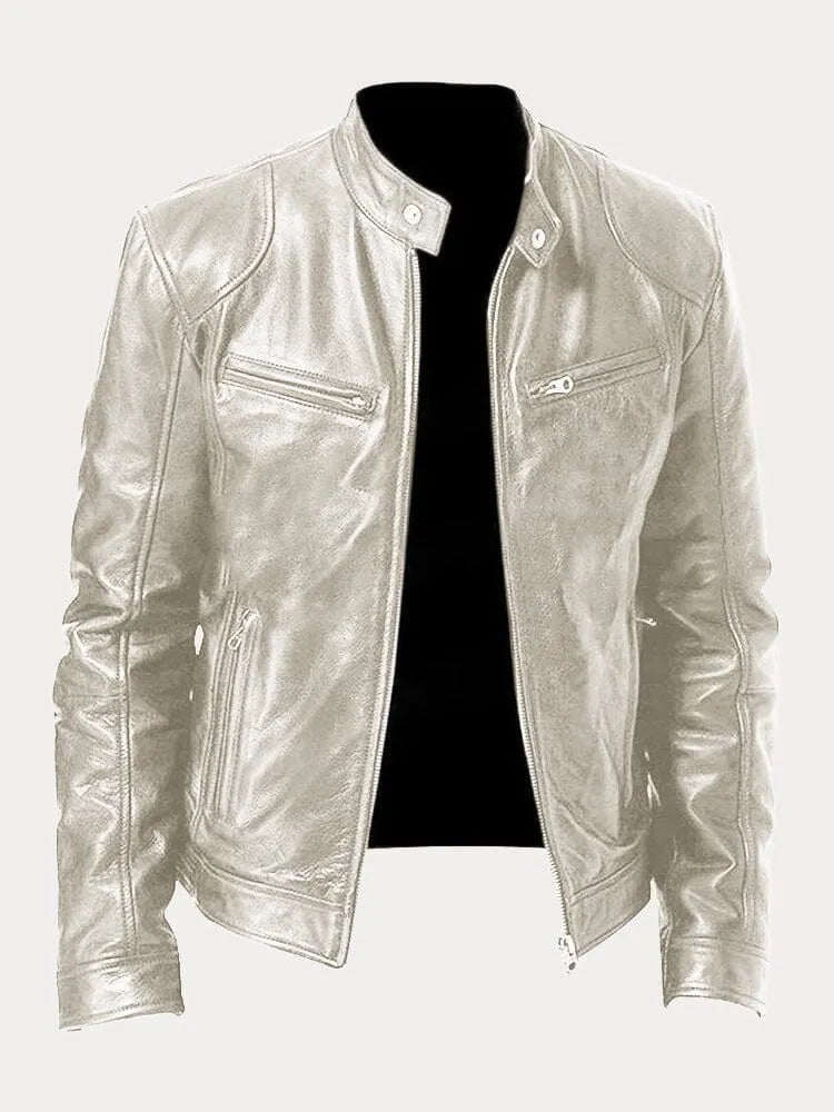 Valenzora | Casual leather jacket