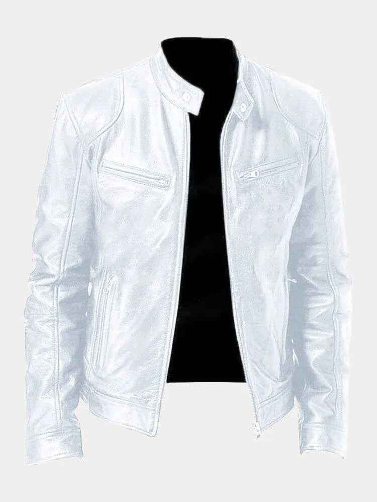 Valenzora | Casual leather jacket: Timeless style and comfort