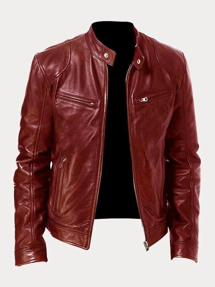 Valenzora | Casual leather jacket