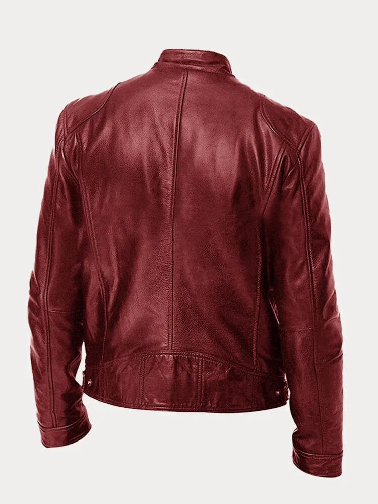 Valenzora | Casual leather jacket: Timeless style and comfort
