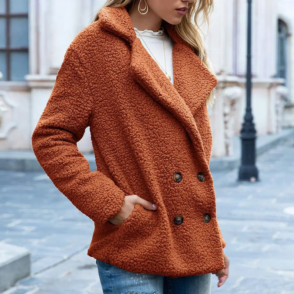 Valenzora – Damen Sherpa Mantel