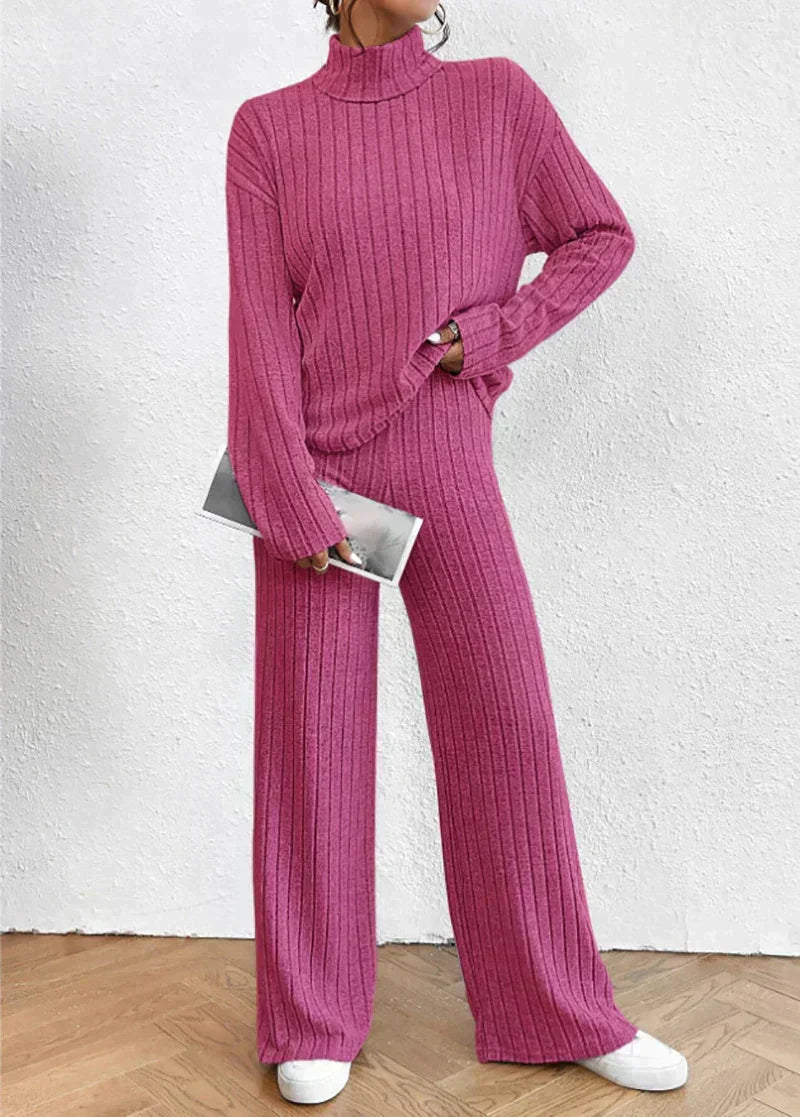 Darlene™ – Strickhose und Rollkragenpullover für Damen