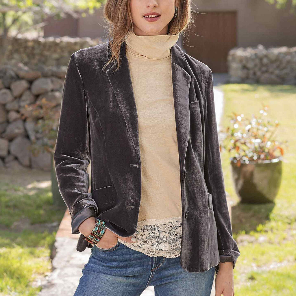 Valenzora | Vintage-Fashion-Blazer-Jacke