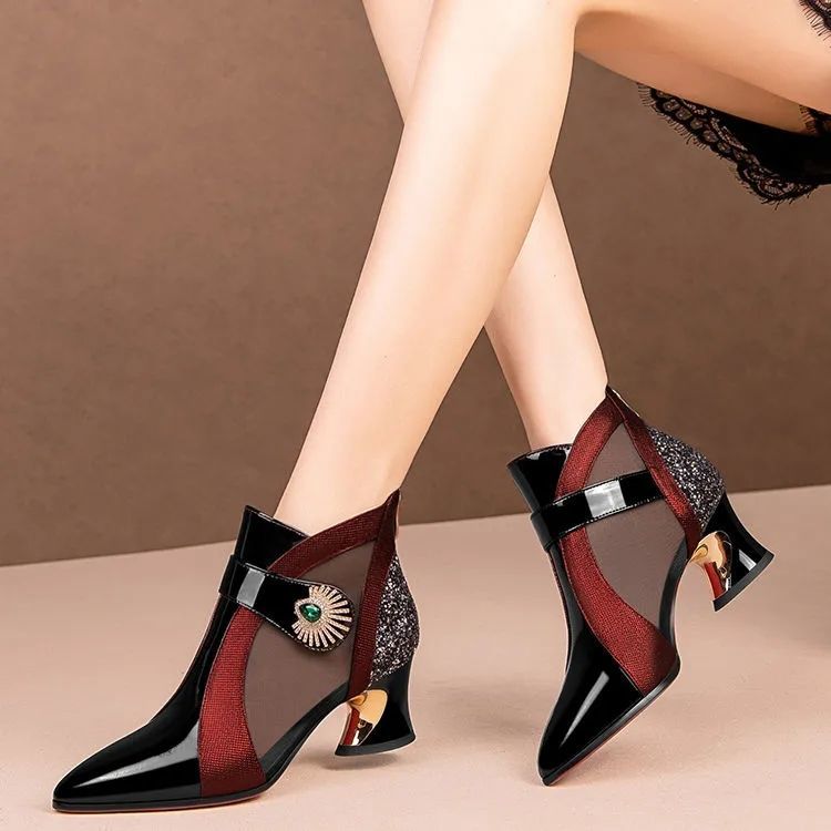 Valenzora | Water In My Boat Ankle Boots
