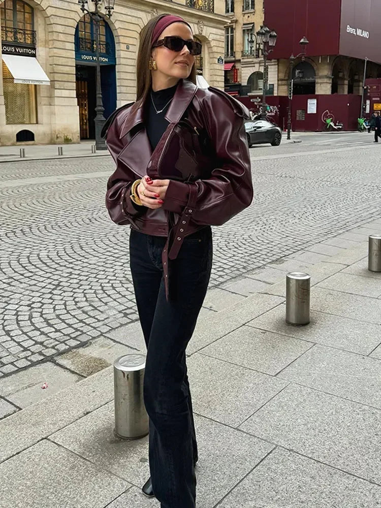 leather for women