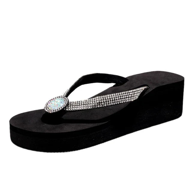 Valenzora-Flop wedge sandals - beach - summer