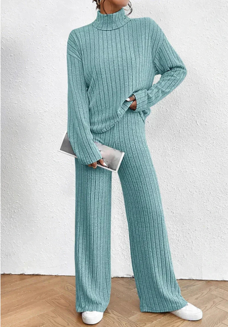 Darlene™ – Strickhose und Rollkragenpullover für Damen