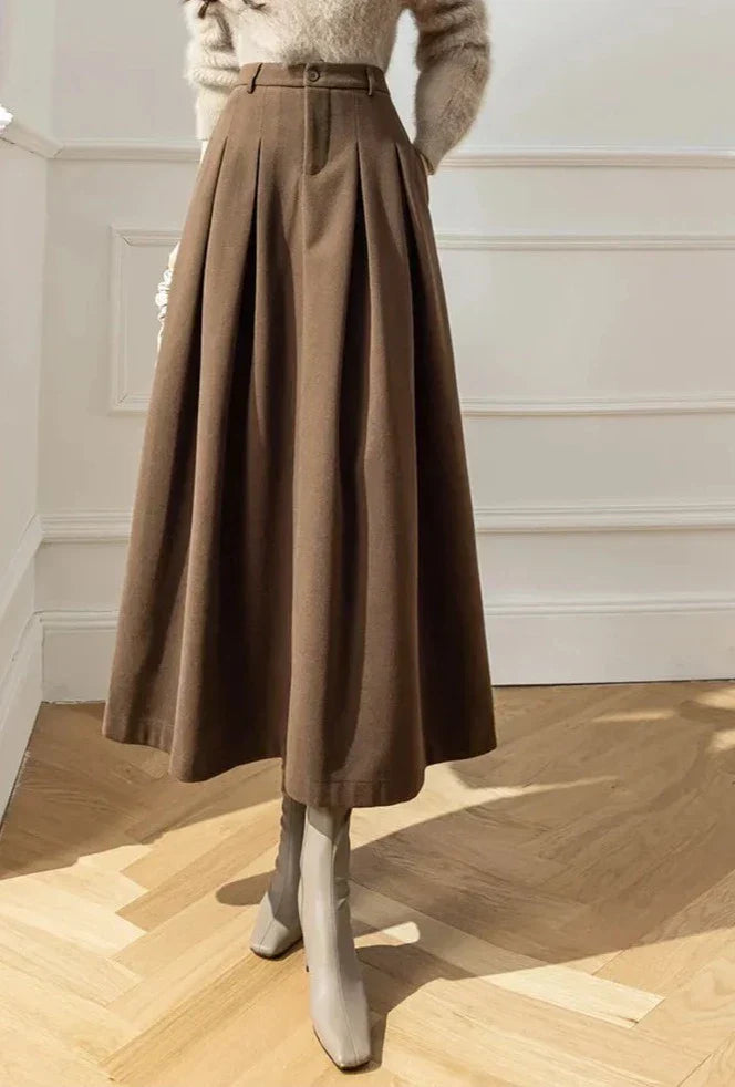 Valenzora Elegant Wool Skirts