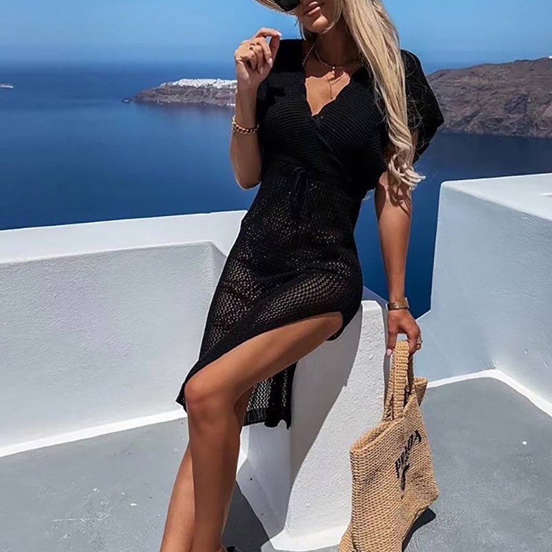 Valenzora | Crocheted Cover-up Dress