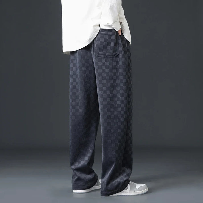 Valenzora | Stylische Jogginghose mit Karomuster