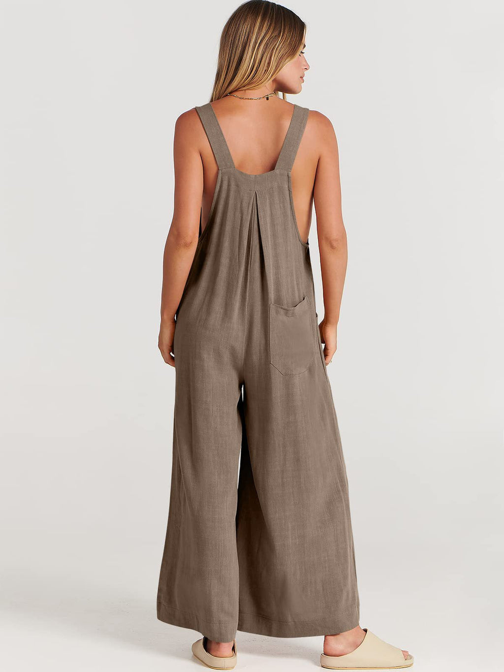 Rosabella™️ - Sleeveless Wide-Leg Jumpsuit