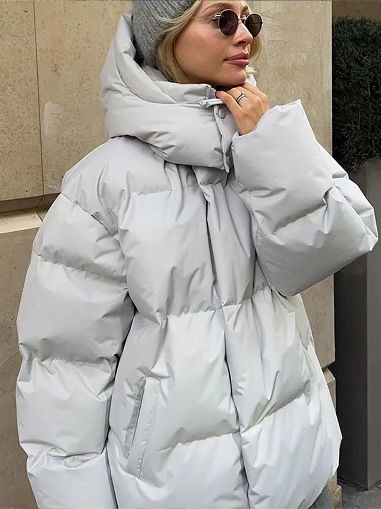 Valenzora – Modischer Oversize-Damenmantel