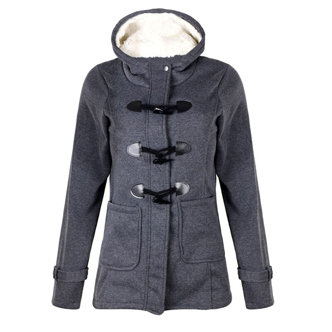 Valenzora | Women's Winter Jacket with Button Closure