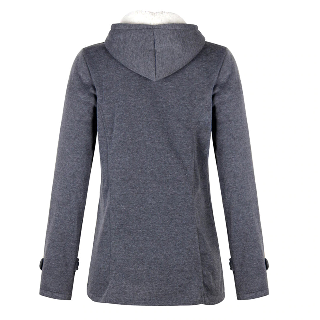 Valenzora | Women's Winter Jacket with Button Closure
