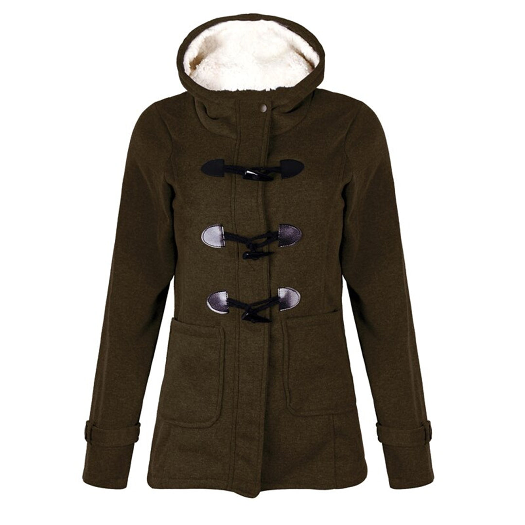 Valenzora | Women's Winter Jacket with Button Closure