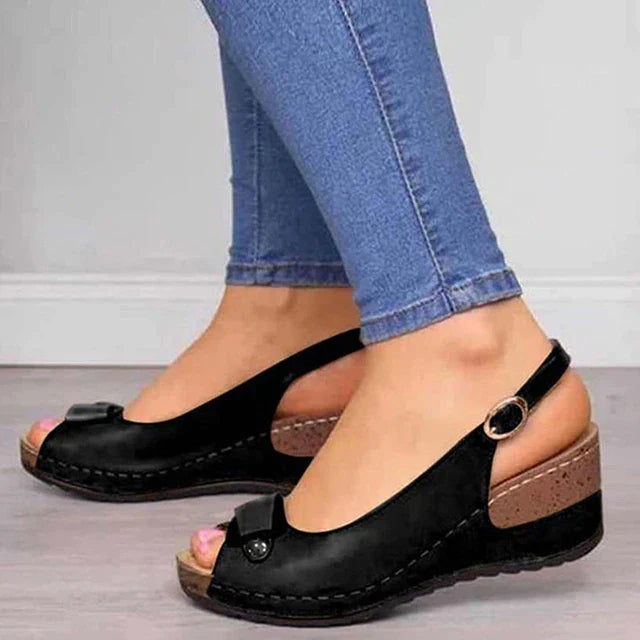 Valenzora | Orthopädische Sandalen mit weichem Fersenbereich