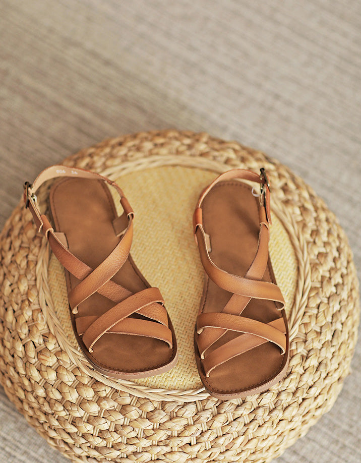 Valenzora | Leichte Ledersandalen