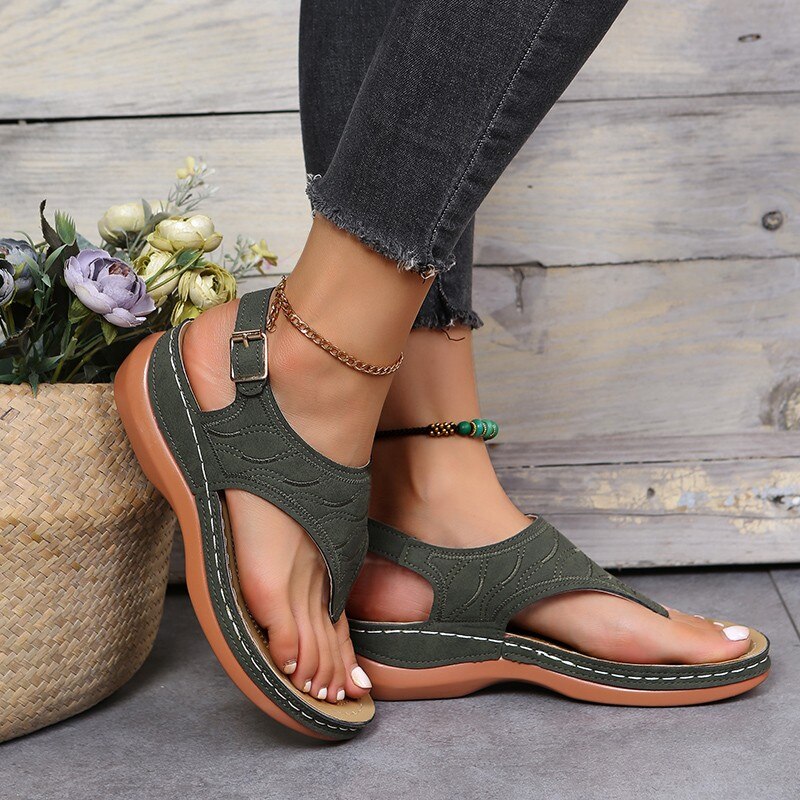 Valenzora | Damen-Sandalen mit ergonomischem Fußbett
