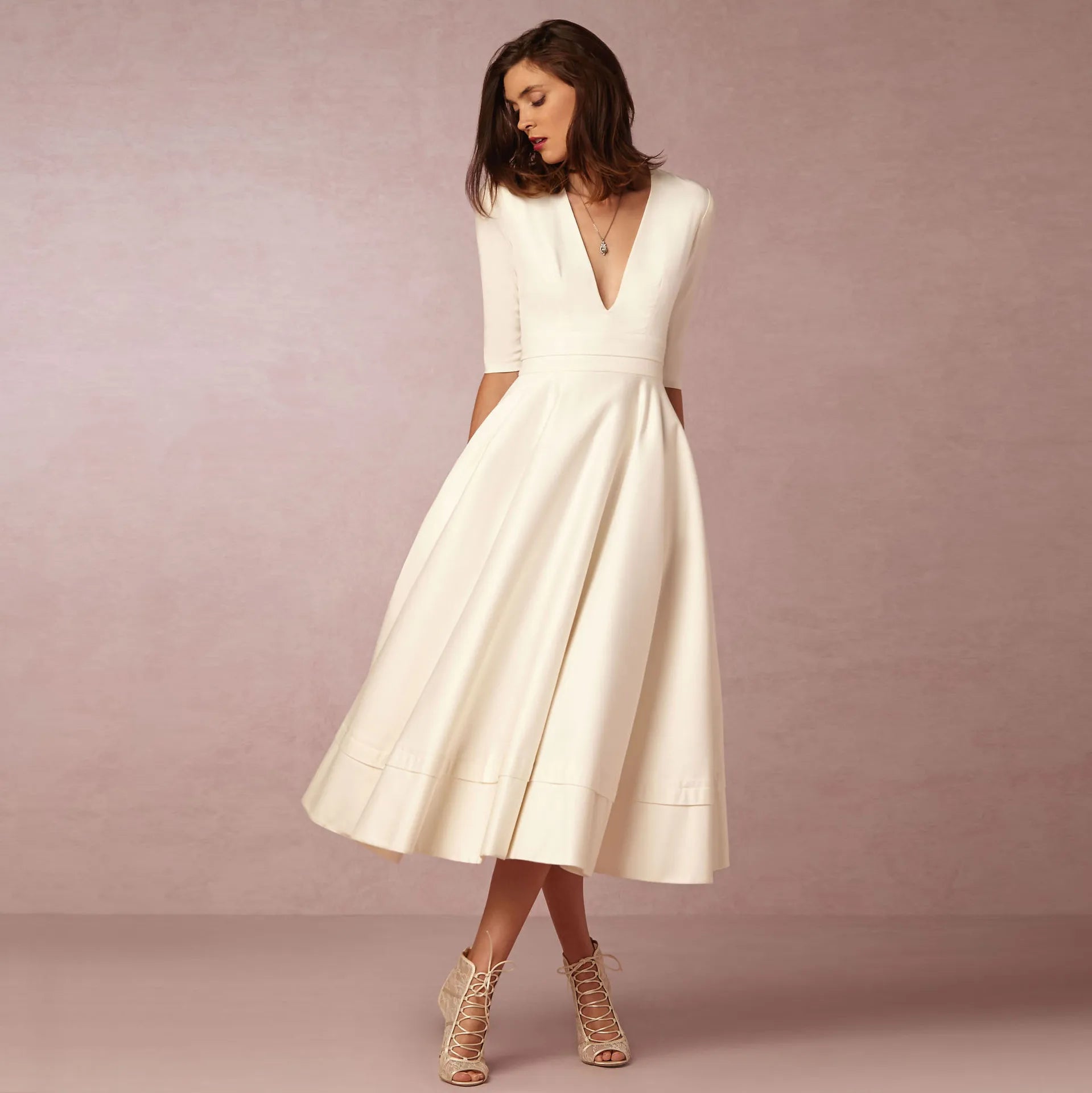 Valenzora | Elegantes langes Damenkleid