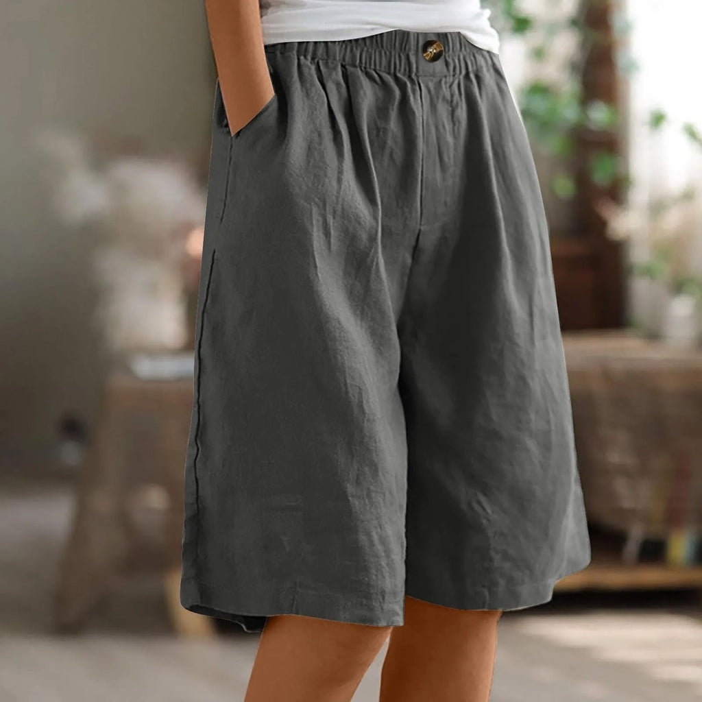 Valenzora | Premium Cotton-Linen Women's Trousers