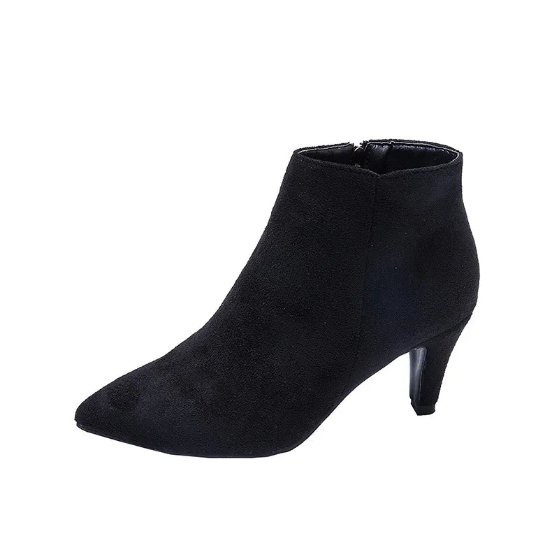 Valenzora | Damen Stiefeletten – Elegante Stiefeletten mit Absatz