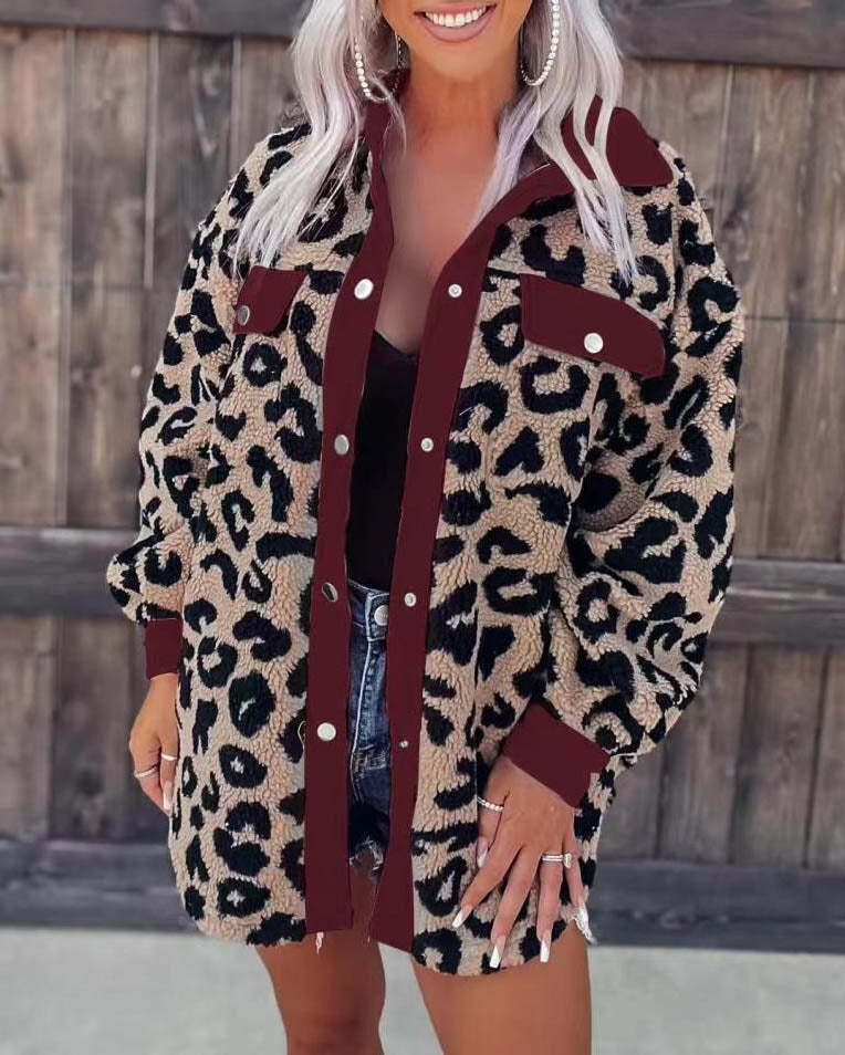 Valenzora - Fashion Leopard Coat