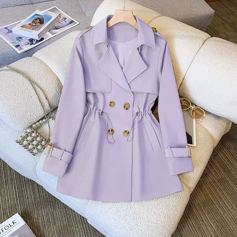 Valenzora | Eleganter, mittellanger Trenchcoat für Damen