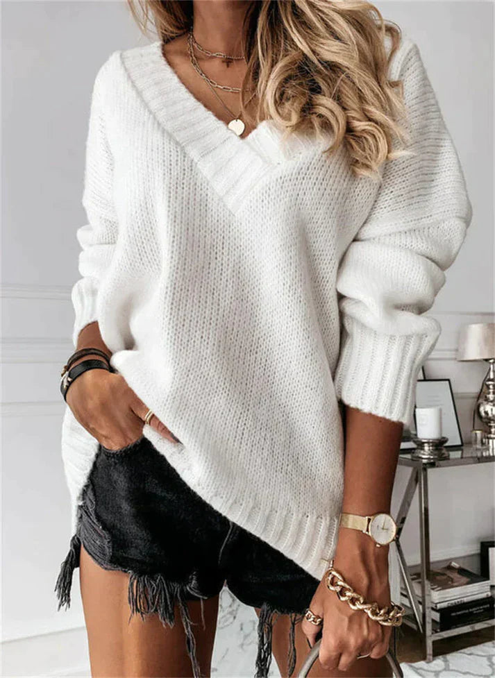 Valenzora | V-neck sweater