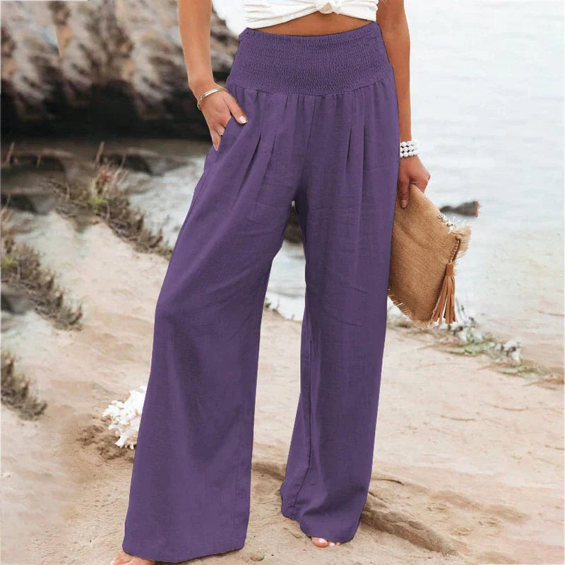 Valenzora - Wide-leg trousers for women