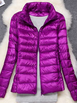 Valenzora - Ultraleichte winddichte Daunenjacke für Damen