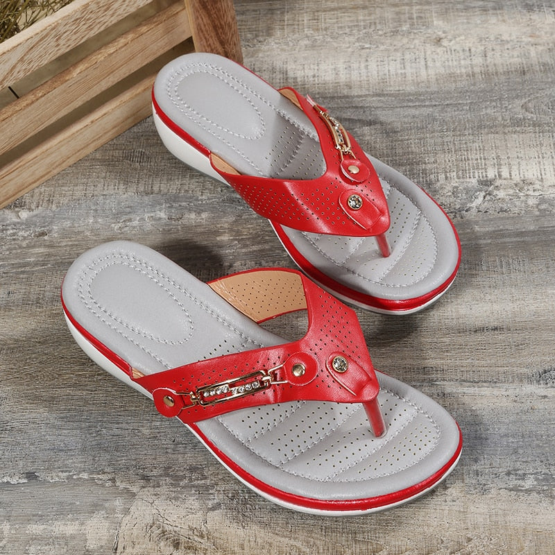 Valenzora | Women's Flip-Flops with Ergonomic Footbed