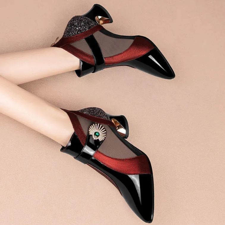 Valenzora | Water In My Boat Ankle Boots