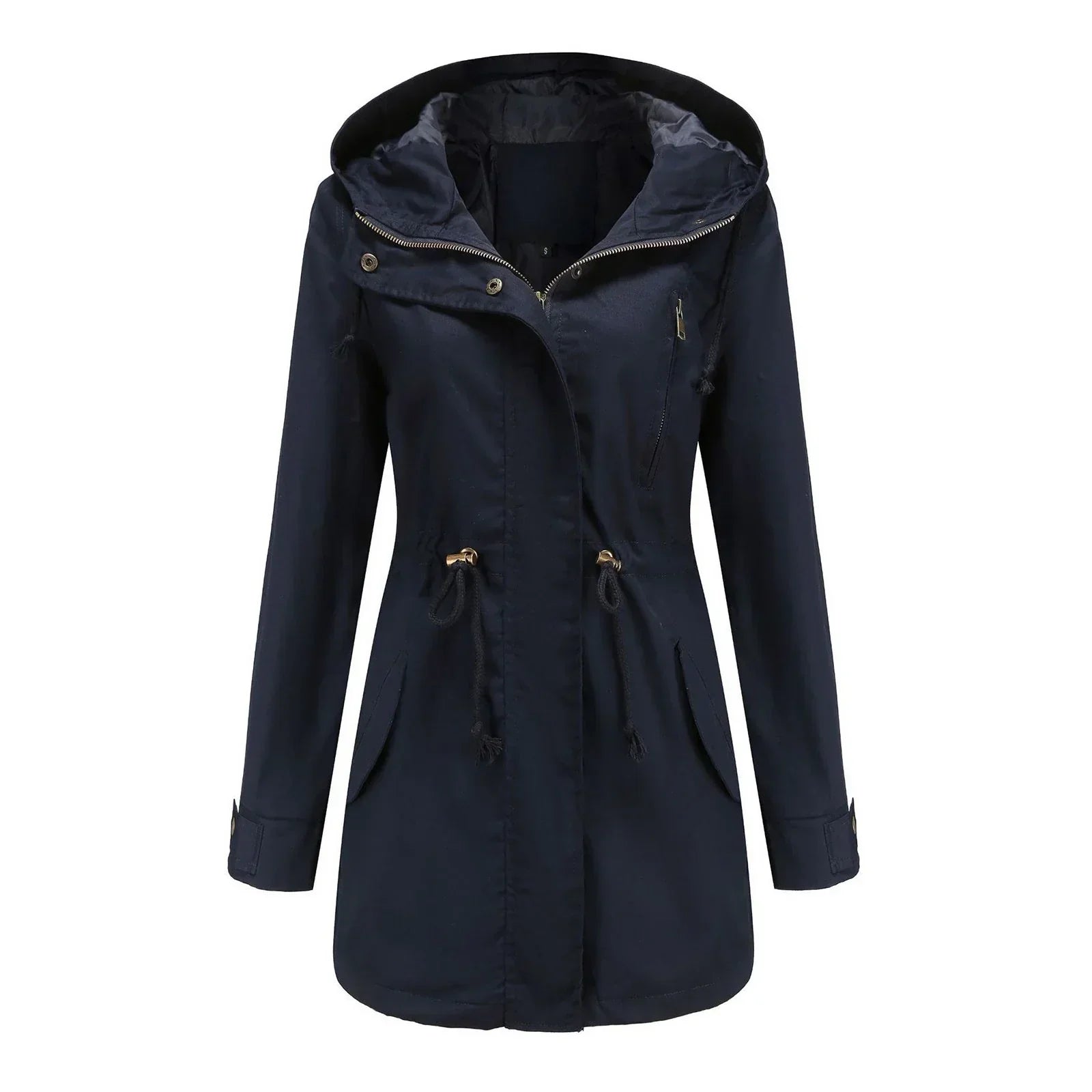 Valenzora | Trendy rain jacket with double