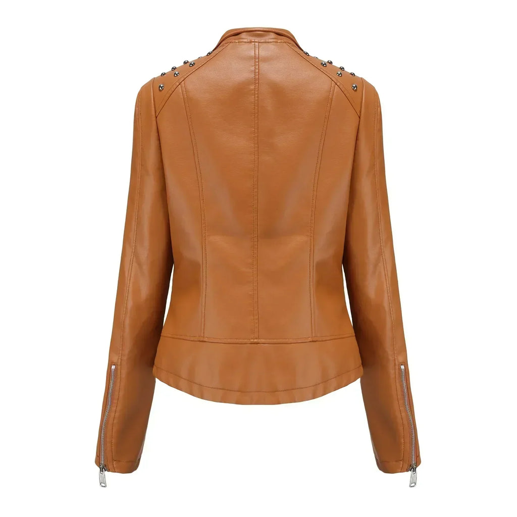 Valenzora | Elegante Lederjacke für Damen.