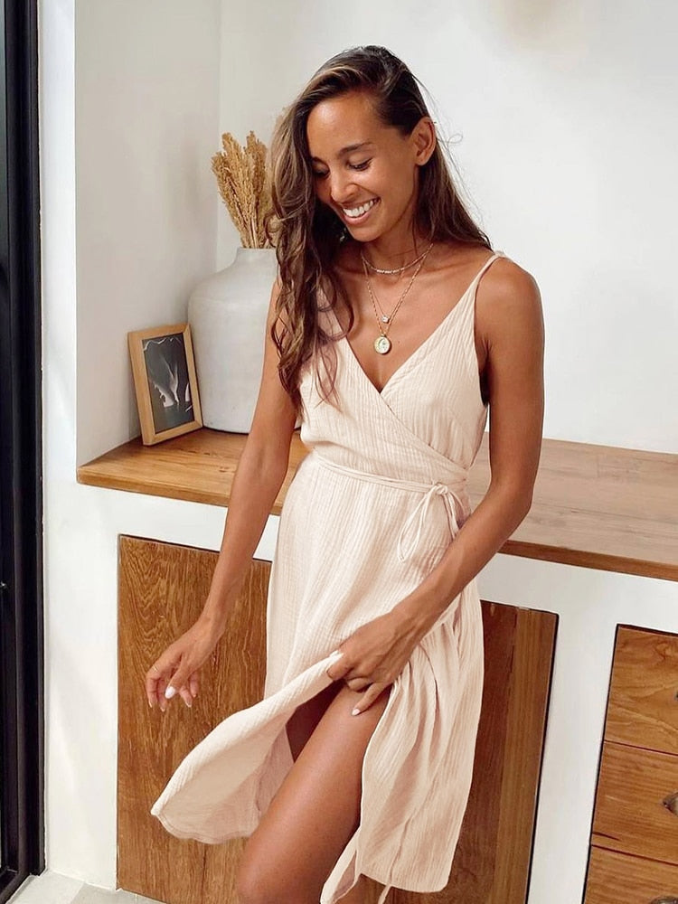 Valenzora | Spaghettiträger Sexy Sommerkleid